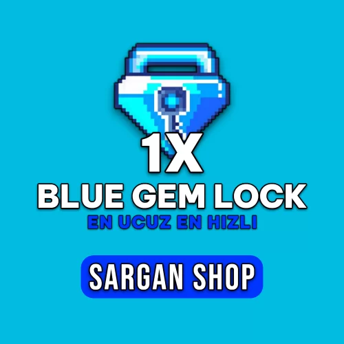 1x Blue Gem Lock - EN UCUZ EN HIZLI